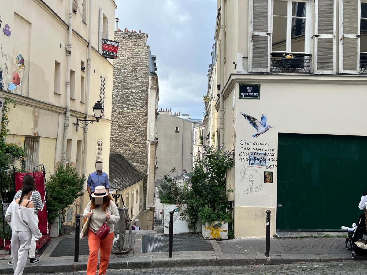 Appartement Montmartre Sacre Coeur Parigi Esterno foto