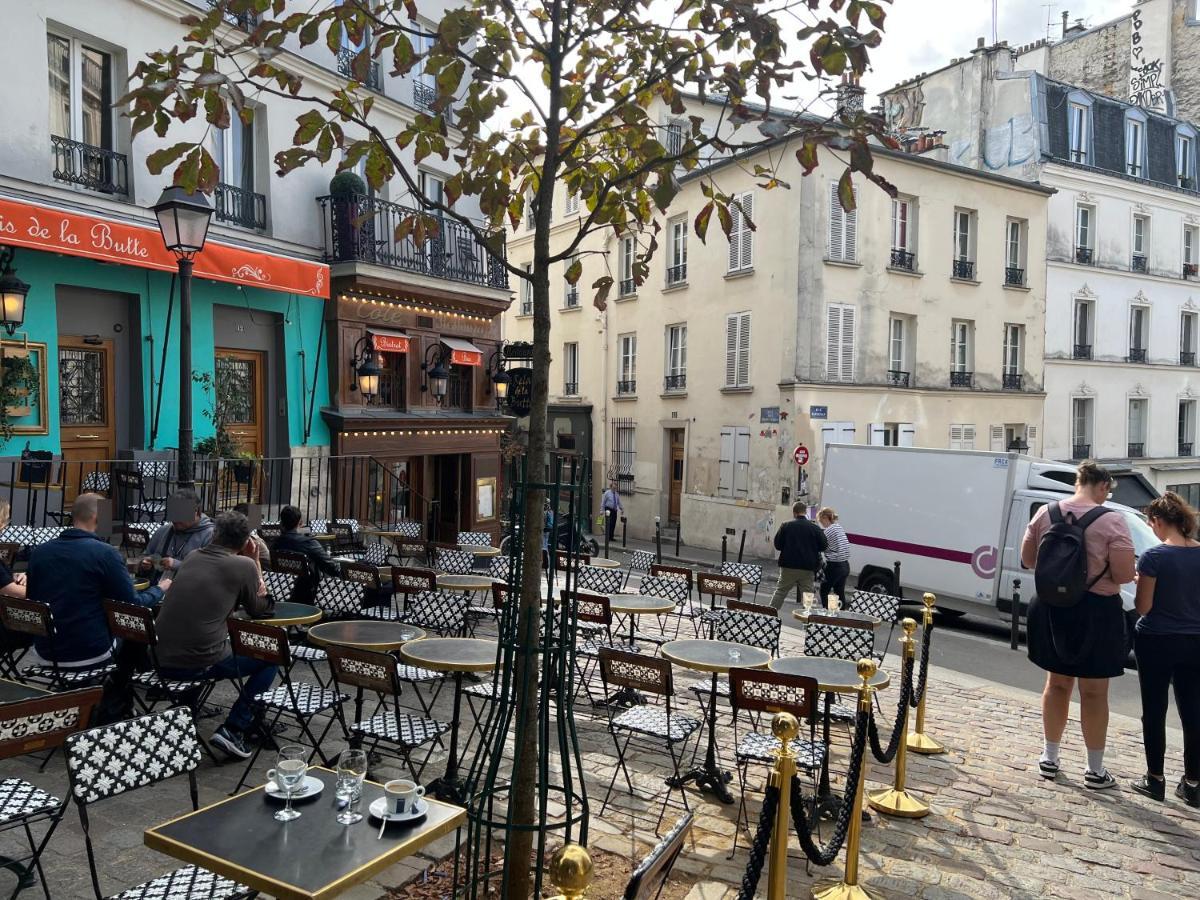Appartement Montmartre Sacre Coeur Parigi Esterno foto